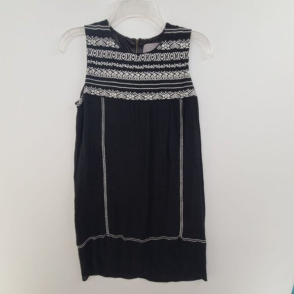 Anthropologie Dresses & Skirts - Anthropologie Vanessa Virginia Women's Sleeveless Mini Shift Dress Black Size XX